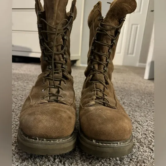 Corcoran Matterhorn Men's Military Boots Suede Leather USA Made