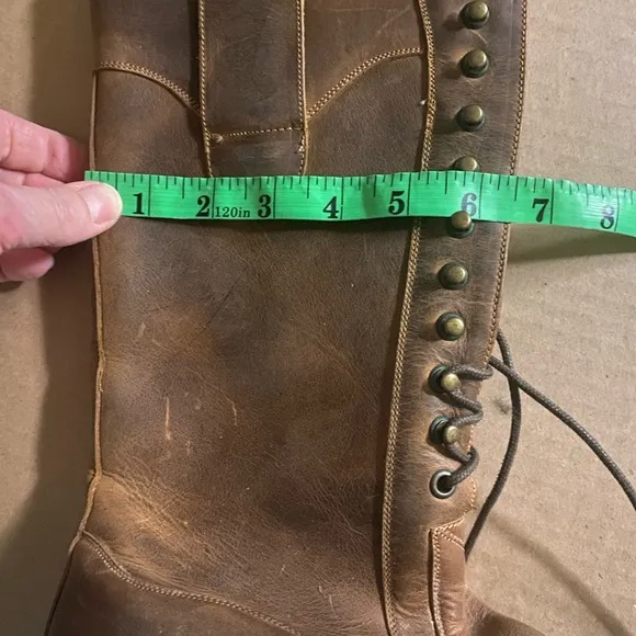 Corset lace up boots proudly hand made in good old Mexico 7.5