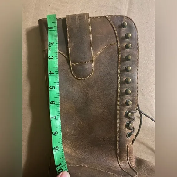 Corset lace up boots proudly hand made in good old Mexico 7.5