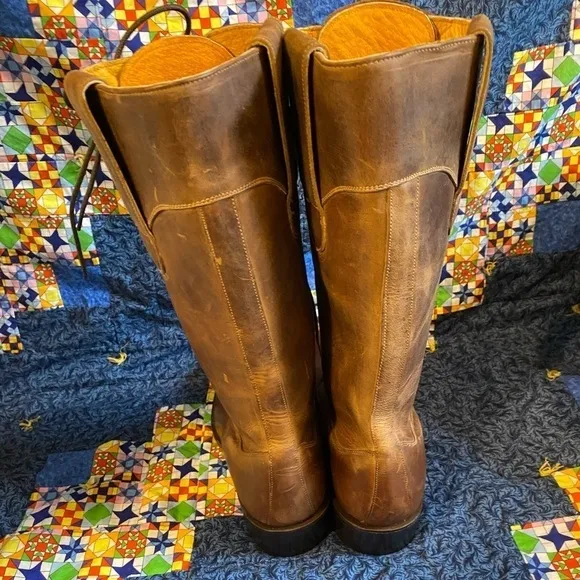 Corset lace up boots proudly hand made in good old Mexico 7.5