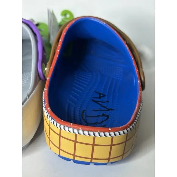 Crocs Disney Pixar Classic Clog Sandal Toy Story Woody Buzz Lightyear Men 11 W12