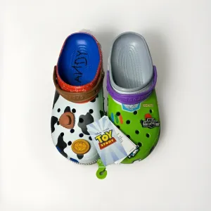 Crocs Disney Pixar Classic Clog Sandal Toy Story Woody Buzz Lightyear Men 11 W12