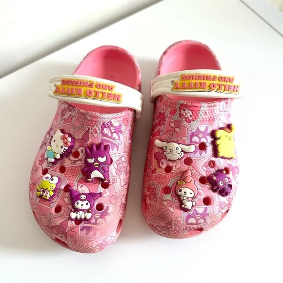 CROCS Hello Kitty and Friends Classic Clog Kids Crocs, size C12