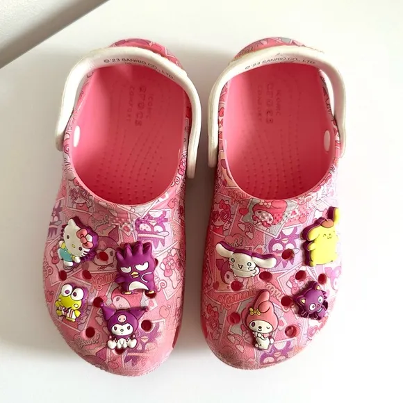 CROCS Hello Kitty and Friends Classic Clog Kids Crocs, size C12