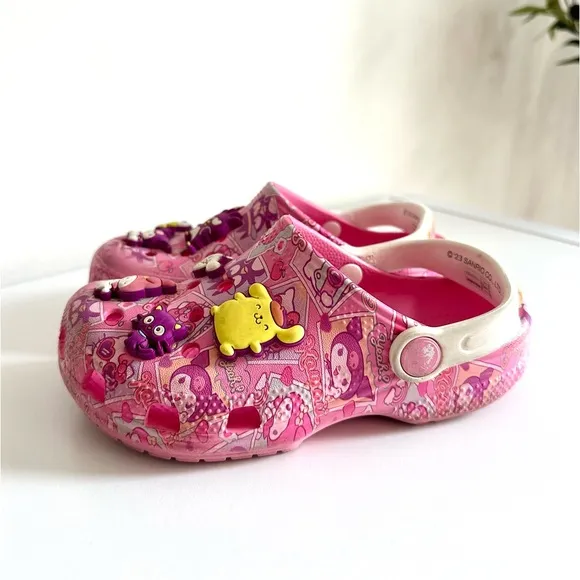 CROCS Hello Kitty and Friends Classic Clog Kids Crocs, size C12
