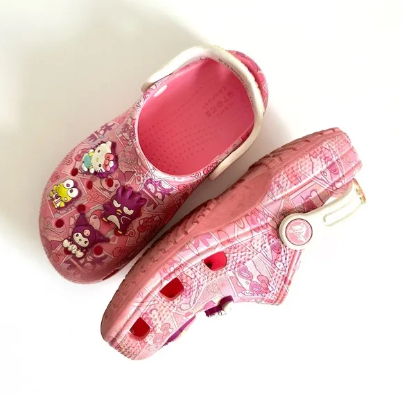 CROCS Hello Kitty and Friends Classic Clog Kids Crocs, size C12