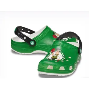 Crocs NBA Champs Boston Celtics Classic Mens 12 Womens 14 Clogs Green Basketball