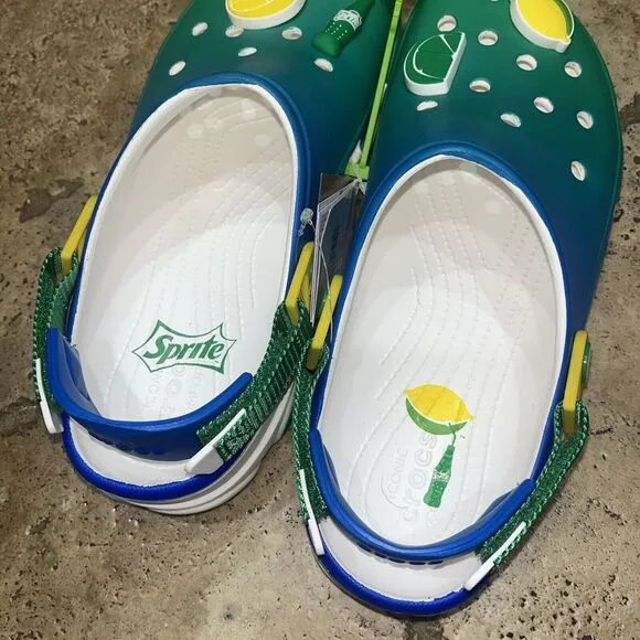 Crocs Sprite Coca-Cola‎ All Terrain Clogs Sandals Men's Size 11 Womens 13 New