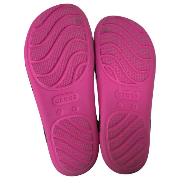 Crocs X Hello Kitty My Melody Kuromi Sandals Girls Size 2