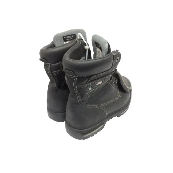 Dakota Men's 8514 T-Max Insulated Leather Steel Toe Work Boots Size 8.5 Black