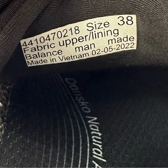 Dansko Sky Lightweight Sneakers Arch Support Comfort Shoes Women’s 38/US 7.5-8