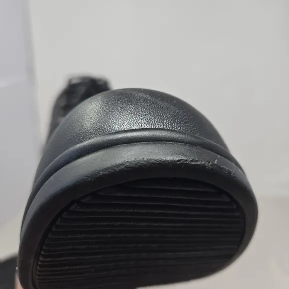 Dansko Womens Kiltie Ankle Boots Sz 40=9.5 to 10 Black Leather Lace Up Casual