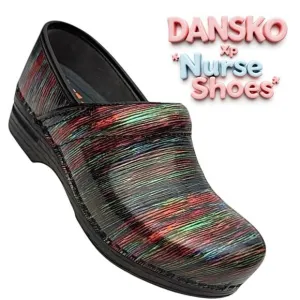 Dansko XP Womens Nurse Shoes Size EU 37 US 6.5 Pre-Owned Multi Color