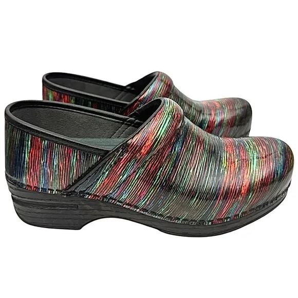Dansko XP Womens Nurse Shoes Size EU 37 US 6.5 Pre-Owned Multi Color