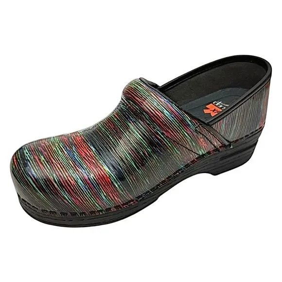 Dansko XP Womens Nurse Shoes Size EU 37 US 6.5 Pre-Owned Multi Color