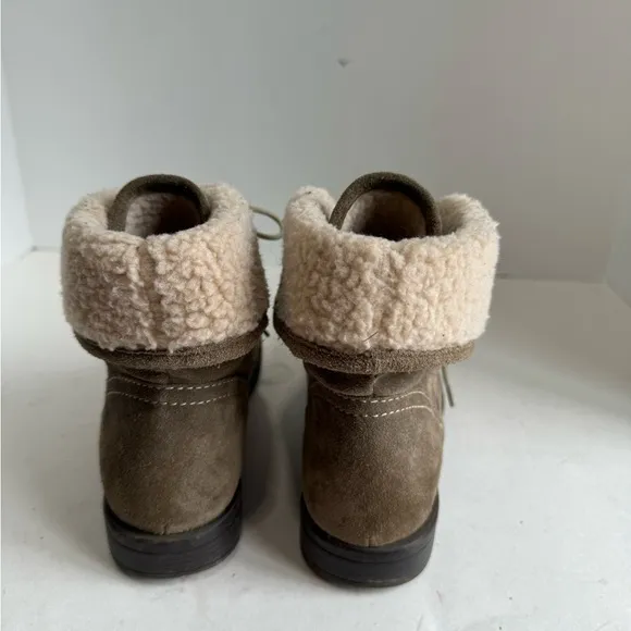 Diba True Jay Neen Ankle Boots Faux Shearling. Size 6