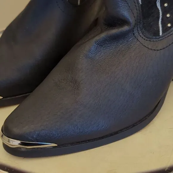 Dingo Leather Embellished Cowboy Boot