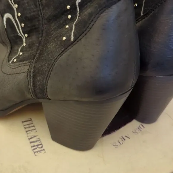 Dingo Leather Embellished Cowboy Boot