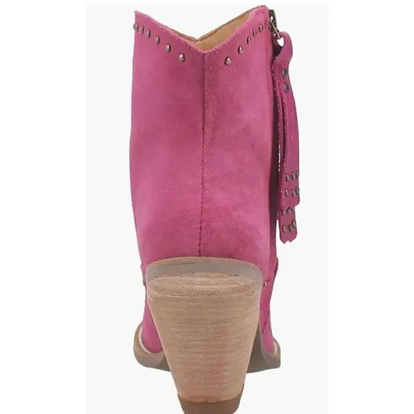 Dingo Womens Classy N' Sassy Snip Toe Casual Boots cowgirl western 7.5