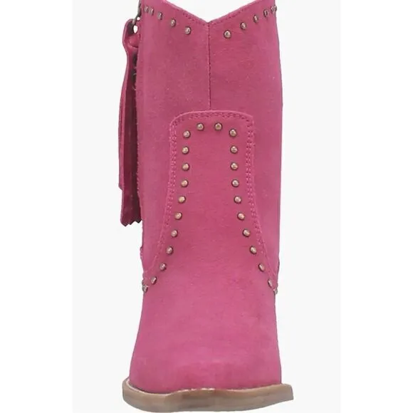 Dingo Womens Classy N' Sassy Snip Toe Casual Boots cowgirl western 7.5