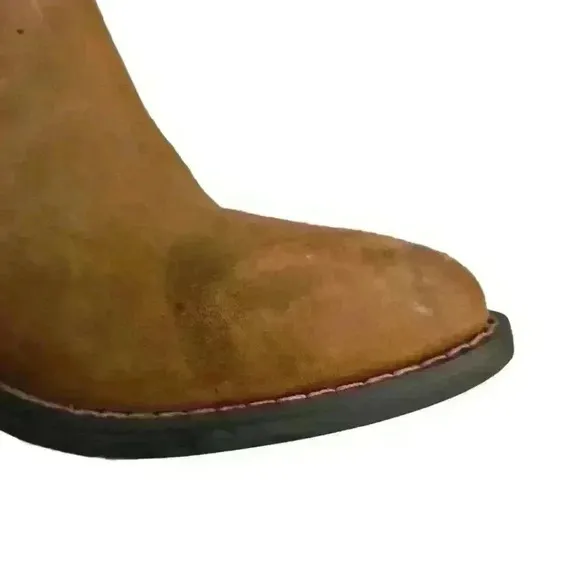 Dingo Women's Tan Silverada Western Boots - Medium Toe 8.5