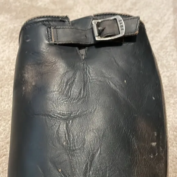 Distressed Leather Frye Boots