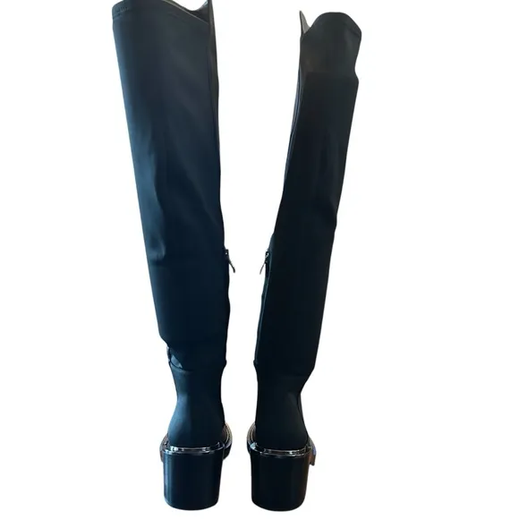 DKNY Dina Over-the- Knee Zip Dress Boots Size 9