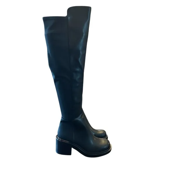 DKNY Dina Over-the- Knee Zip Dress Boots Size 9
