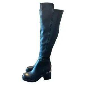 DKNY Dina Over-the- Knee Zip Dress Boots Size 9