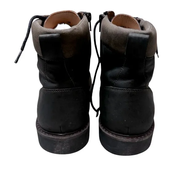 DOCKERS Dudley Black Leather Boots size 12