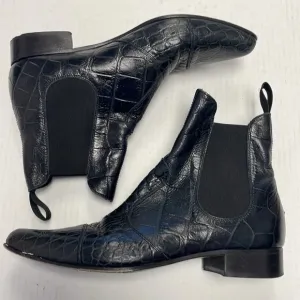 Donduo embossed leather boots