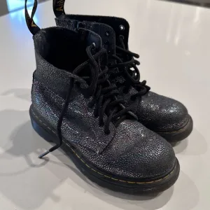 Dr. Marten 1460 Metallic Suede Lace Up Boots Girls Size 13