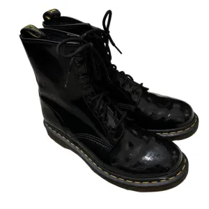 Dr. Martens 1460 Patent Leather Boots in Black Size 11