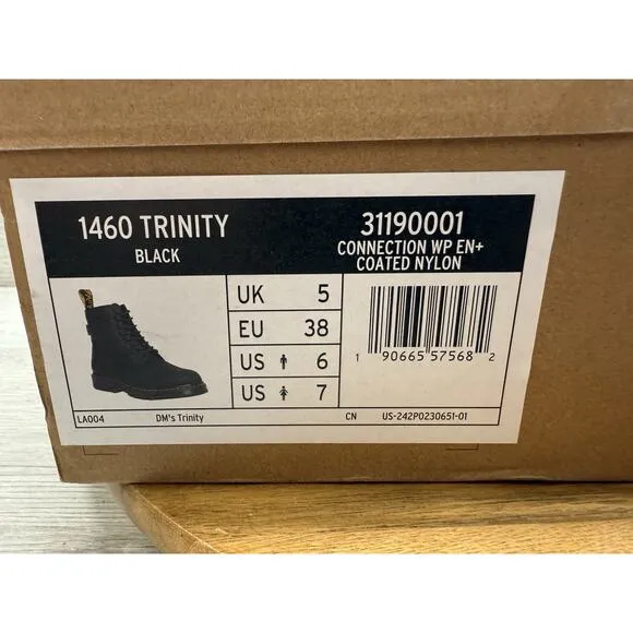 Dr Martens 1460 TRINITY Waterproof/Slip Resistant Dry Insulated Boots Women’s 7
