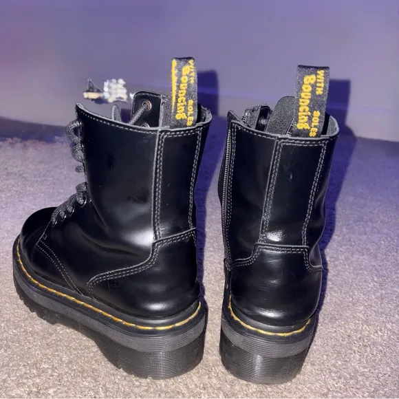 Dr. Martens Black Jadon Platform Boots