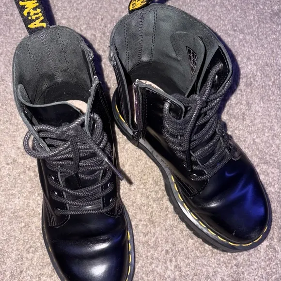 Dr. Martens Black Jadon Platform Boots