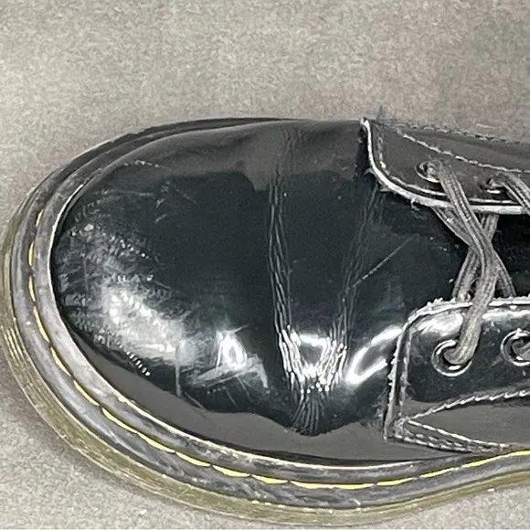Dr. Martens Black Patent Leather Boots 1460J Kid’s Size 2