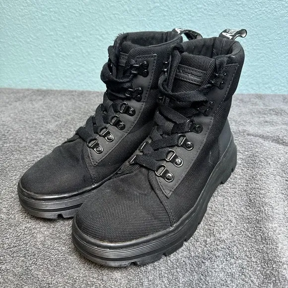 Dr. Martens Doc Martens Combs W Poly Casual Boots Black Women's Size 6