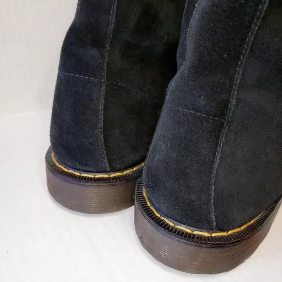 Dr. Martens Jeffery Suede Combat Boots