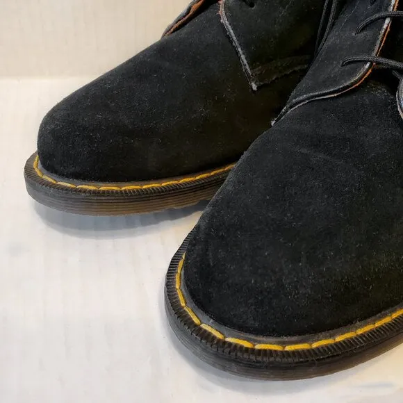 Dr. Martens Jeffery Suede Combat Boots