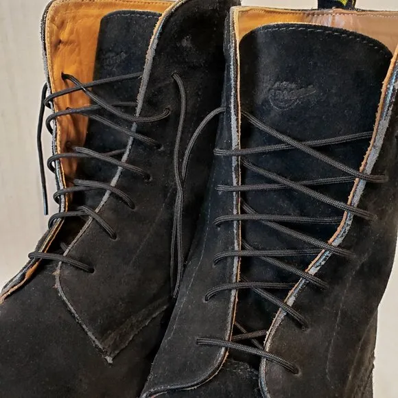 Dr. Martens Jeffery Suede Combat Boots