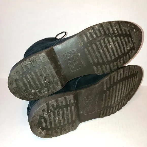 Dr. Martens Jeffery Suede Combat Boots