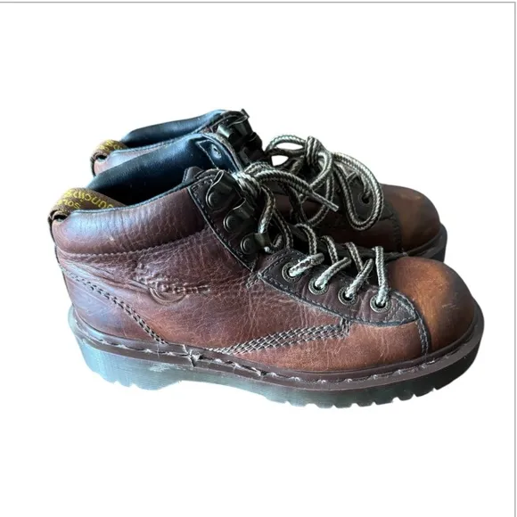 DR MARTENS Mens Brown Leather #8287 Anckle Boots size 5