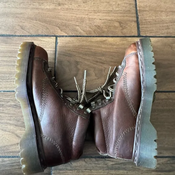 DR MARTENS Mens Brown Leather #8287 Anckle Boots size 5