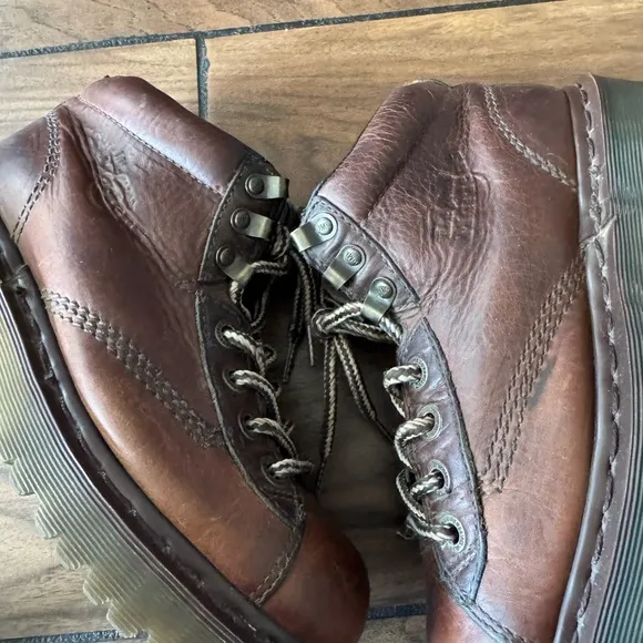 DR MARTENS Mens Brown Leather #8287 Anckle Boots size 5