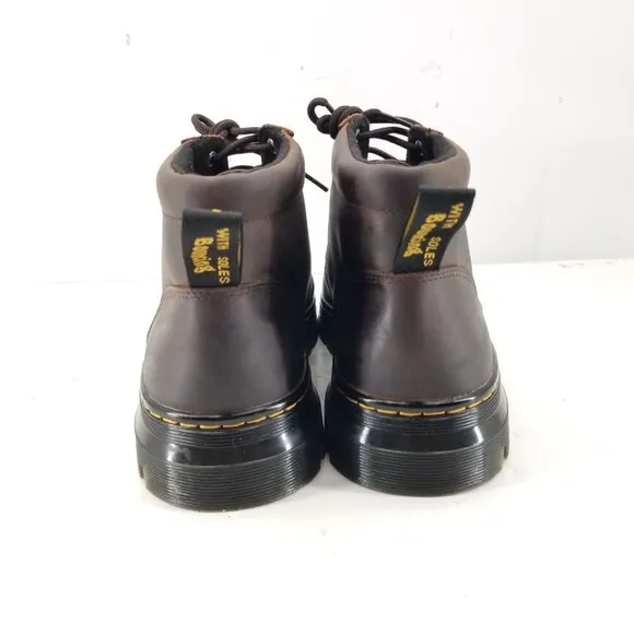 Dr. Martens MensBonny Brown Leather Wyoming Lace Up Chukka Combat Boots Sz 13/47