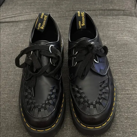 Dr. Martens SIDNEY CREEPER QUAD PLATFORM SHOES Size 11