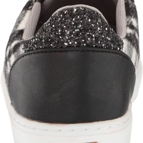 Dr. Scholl's Shoes Women's Nailed It Sneaker black plaid size 6