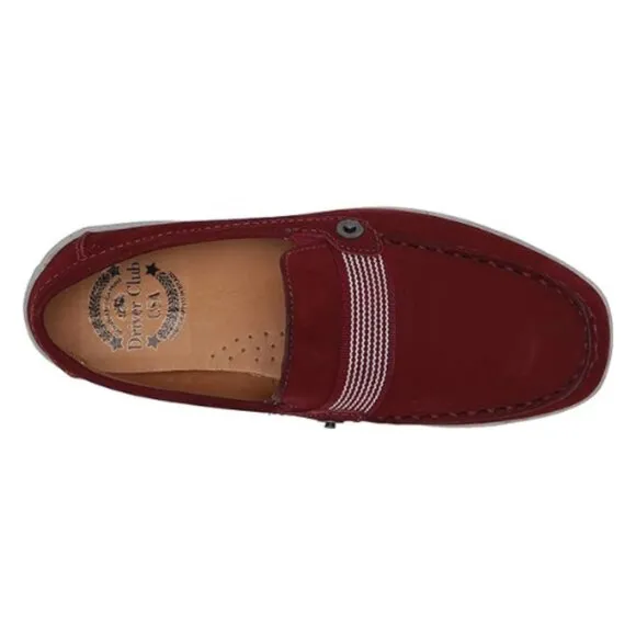 Driver Club USA Unisex Boys/Girls Leather Luxury Fashion Driving Loafer 13.5