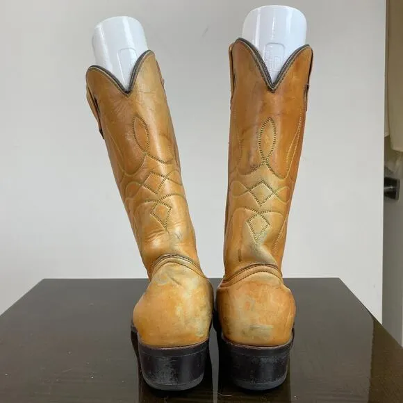 Durango Leather Western Cowboy Boots Men's 10EE